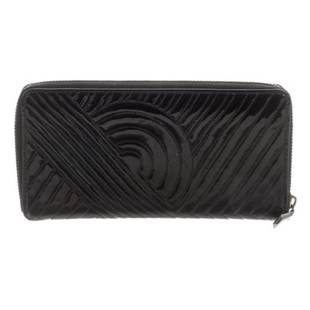 NWT Reed Krakoff Patent Leather Zip Around Wallet